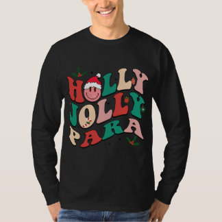 Camiseta Para Professora Holly e Jolly Papais noeis Smili d