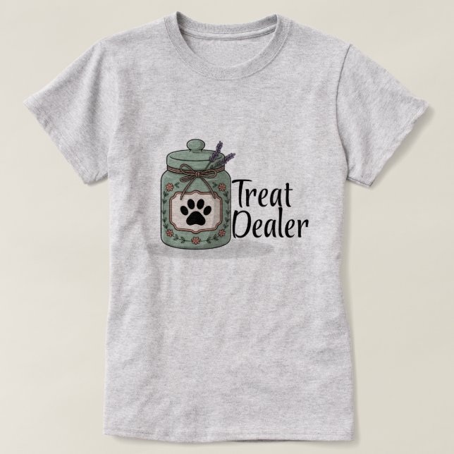 Camiseta para Quando Você é Novamente o Distribuid (Frente do Design)