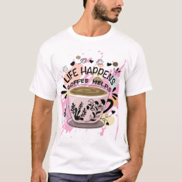 Camiseta para quem ama café