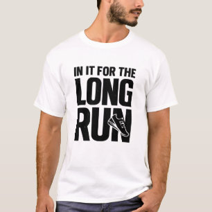 Camiseta para quem corre a longa distância corredor trocadi