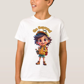 Camiseta para rapazes e raparigas