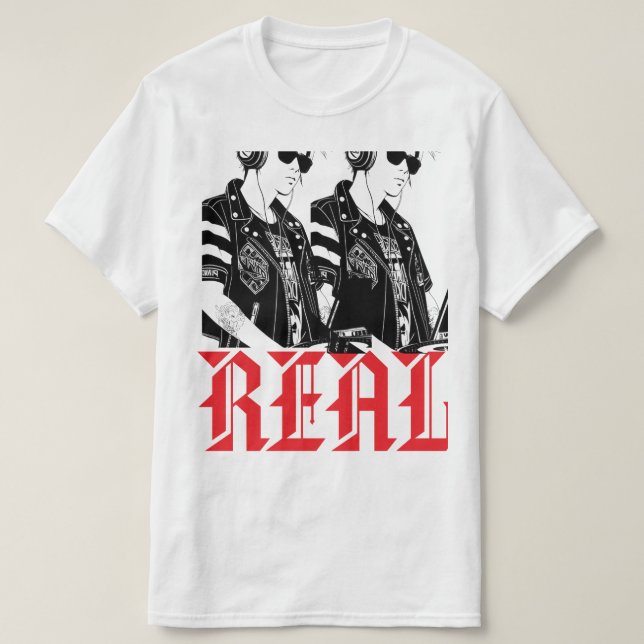 CAMISETA PARA REAL MC (Frente do Design)