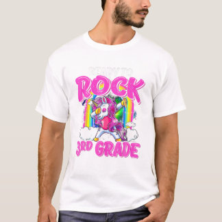 Camiseta Para Rock 3rd Grade Dabbing