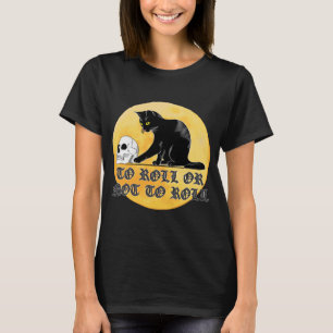 Camiseta Para Rolar Ou Não Rolar O Gato Shakespeare Com O C