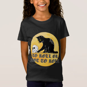 Camiseta Para Rolar Ou Não Rolar O Gato Shakespeare Com O C