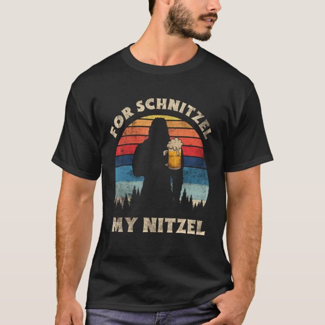 Camiseta Para Schnitzel My Nitzel Germany Oktoberfest (Frente)
