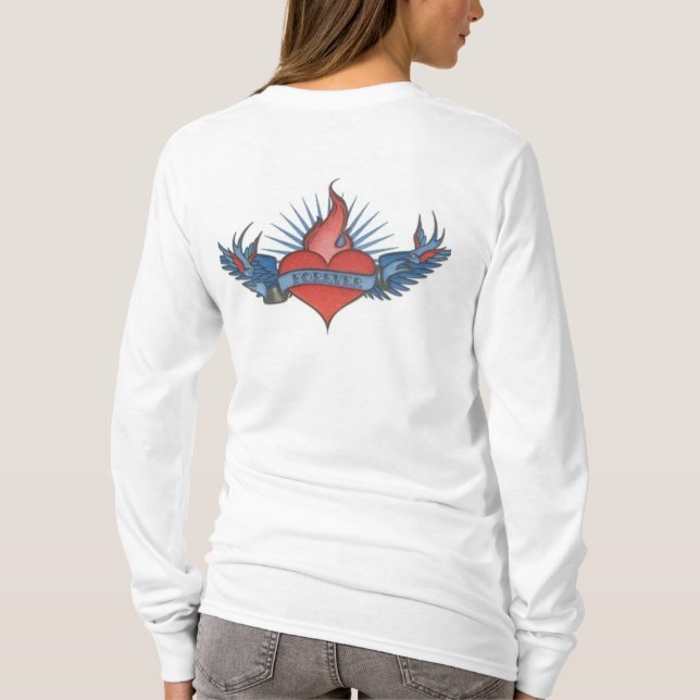 Camiseta Para sempre (Verso)