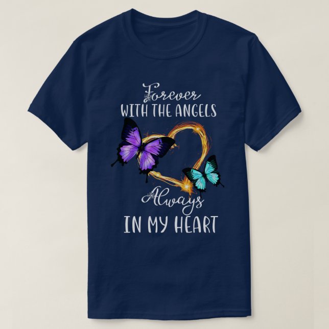 Camiseta Para Sempre Com Os Anjos (Frente do Design)