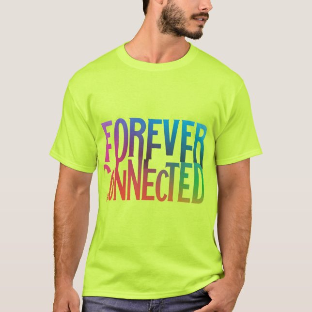 Camiseta Para sempre conectado (Frente)