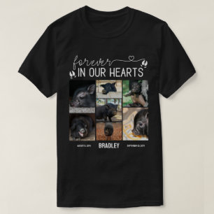 Camiseta Para Sempre Em Nossa Colagem Fotográfica Memorial 