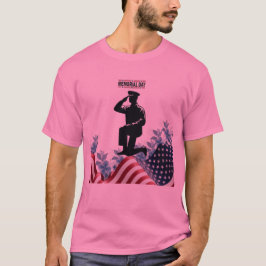 Camiseta Para sempre em nossa liberdade rosa