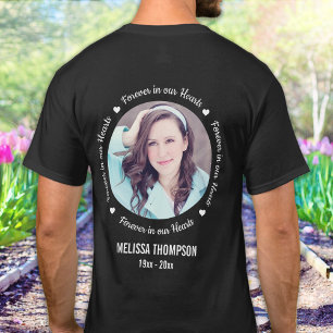 Camiseta Para sempre em nosso Memorial Fotográfico Persona