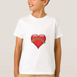 Camiseta para sempre família