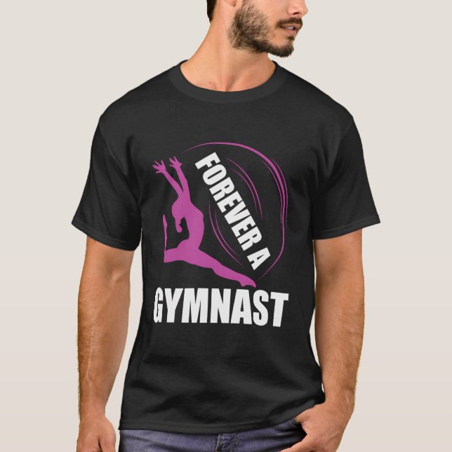 Camiseta Para sempre, ginástica (Frente)