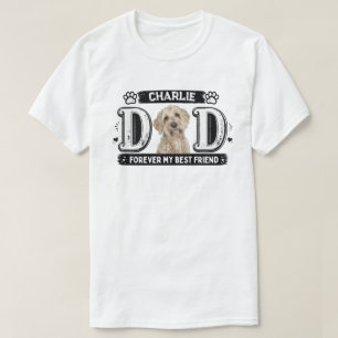 Camiseta Para Sempre Meu Melhor Amigo Design de Pai de Cach