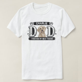 Camiseta Para Sempre Meu Melhor Amigo Design de Pai de Cach