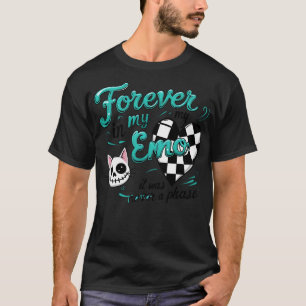 Camiseta Para sempre na minha era Emo