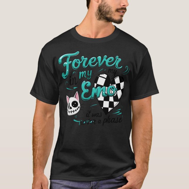 Camiseta Para sempre na minha era Emo (Frente)