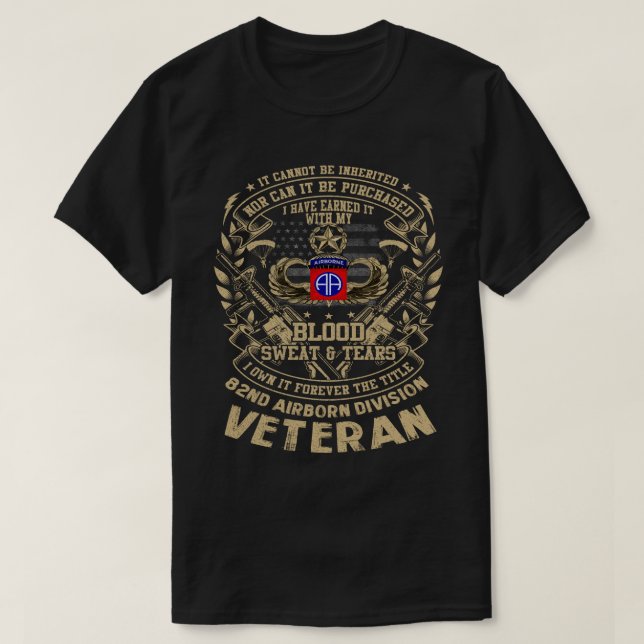 Camiseta Para Sempre, Título 82º Divisão De Transportes Aér (Frente do Design)
