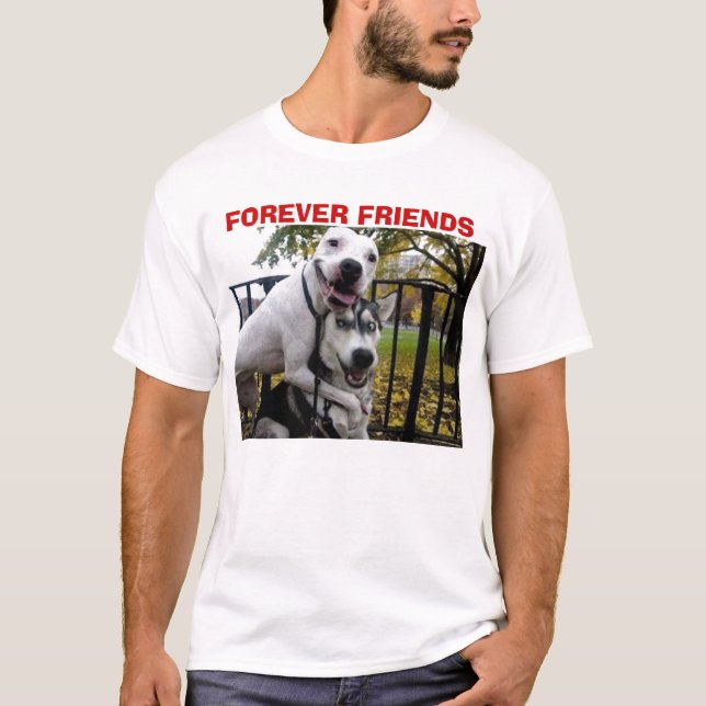 CAMISETA PARA SEMPRE TSHIRT BONITO DOS AMIGOS (Frente)