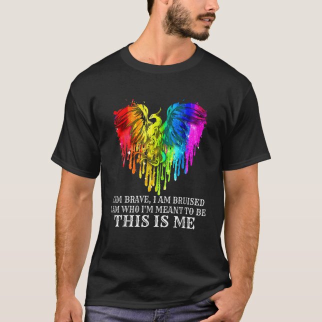 Camiseta para ser este sou eu T Shirt (Frente)