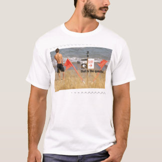 Camiseta Para surfar ou nadar - que é a pergunta