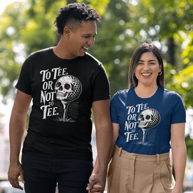 Camiseta Para Tee ou Não para Tee - T-Shirt Golf Engraçado  (Criador carregado)