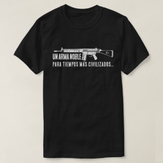CAMISETA PARA TEMPOS CIVILIZADOS