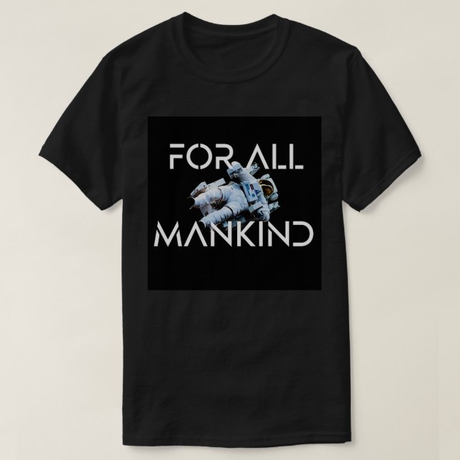 Camiseta Para toda a humanidade 1 (Frente do Design)