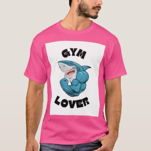 camiseta para todos os amantes de academia ou gráf