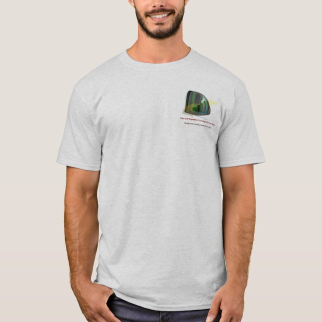 Camiseta para trás-novo (Frente)