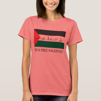 Camiseta Para uma palestina de graça!