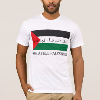 Camiseta Para uma Palestina livre!
