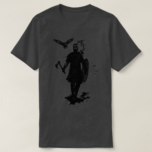 Camiseta Para Valhalla (Frente do Design)