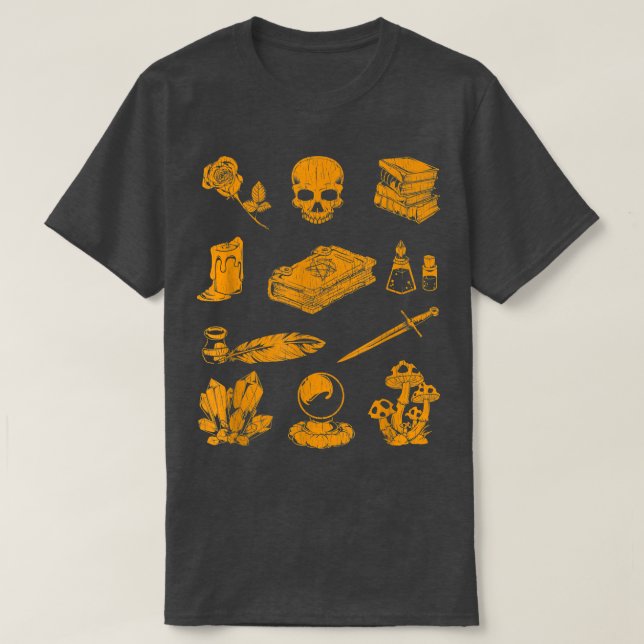 Camiseta Para Witches Aestética Witchcore 848 (Frente do Design)