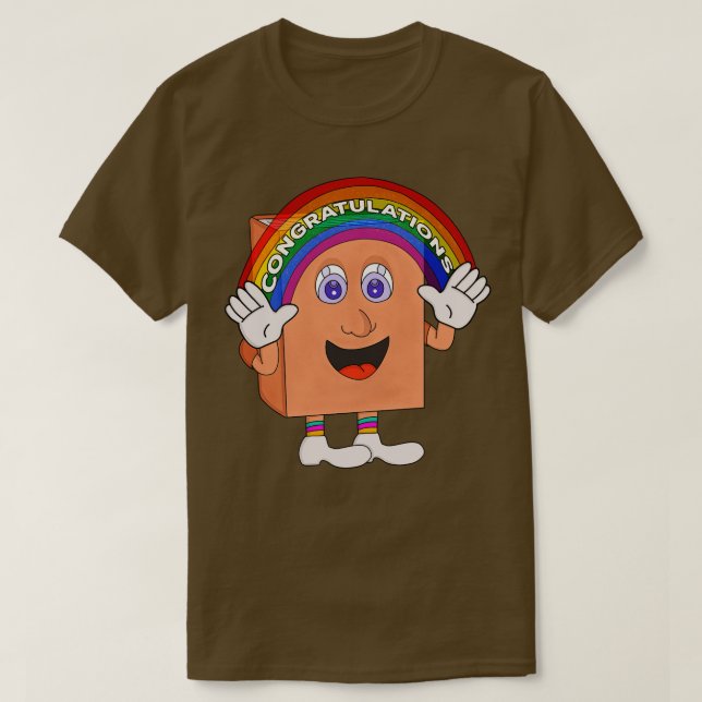 Camiseta Parabéns (Frente do Design)