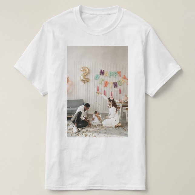 Camiseta Parabéns! (Frente do Design)