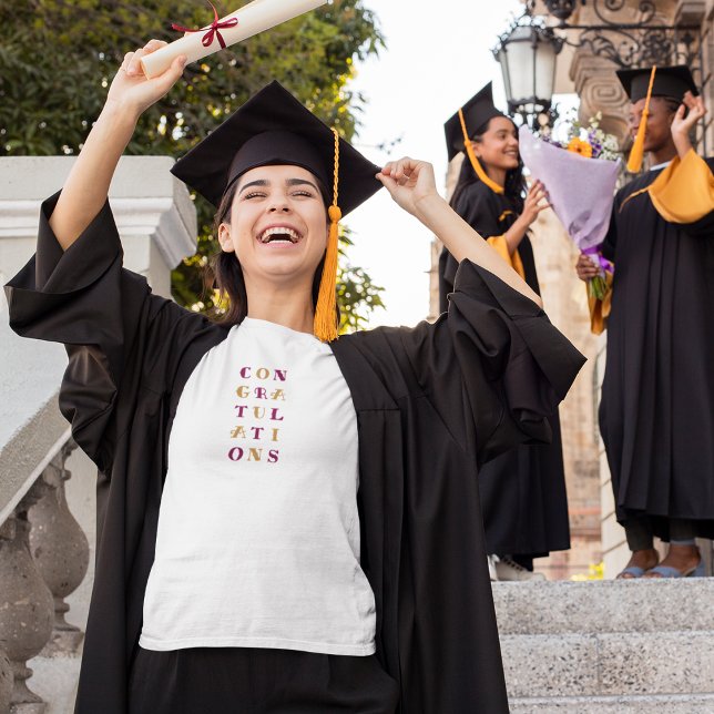 Camiseta Parabéns (Criador carregado)