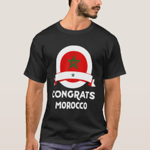 Camiseta Parabéns a Marrocos