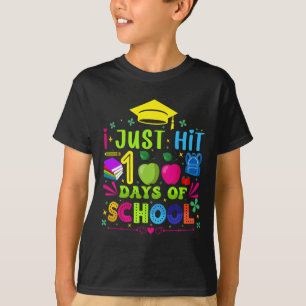 Camiseta Parabéns Ao Completar 100 Dias De Escola!
