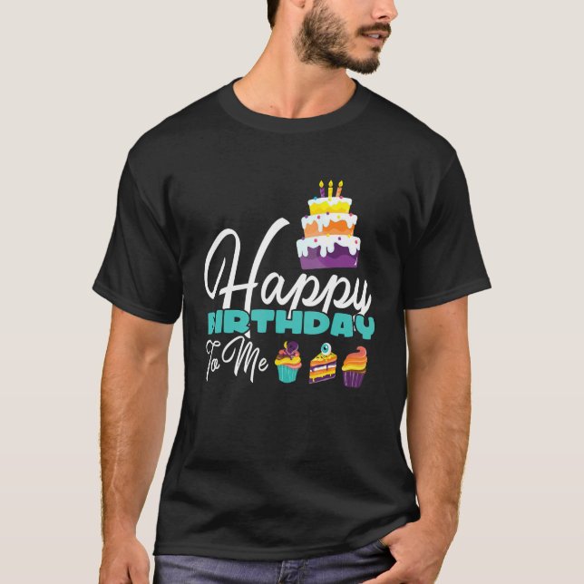 Camiseta Parabéns aos Cupcakes de Halloween (Frente)