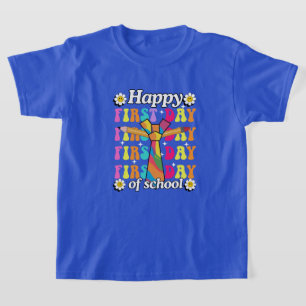 Camiseta Parabéns Arco-íris para o Primeiro Dia!
