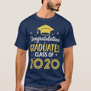 Camiseta Parabéns Classe De Formandos De Ruas 2020