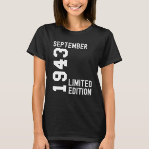 Camiseta Parabéns de 1943