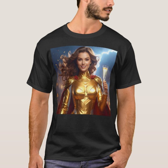 Camiseta Parabéns de aniversário ou aniversário (Frente)