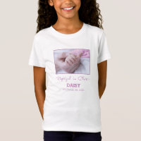 Parabéns de batismo para bebês personalizados