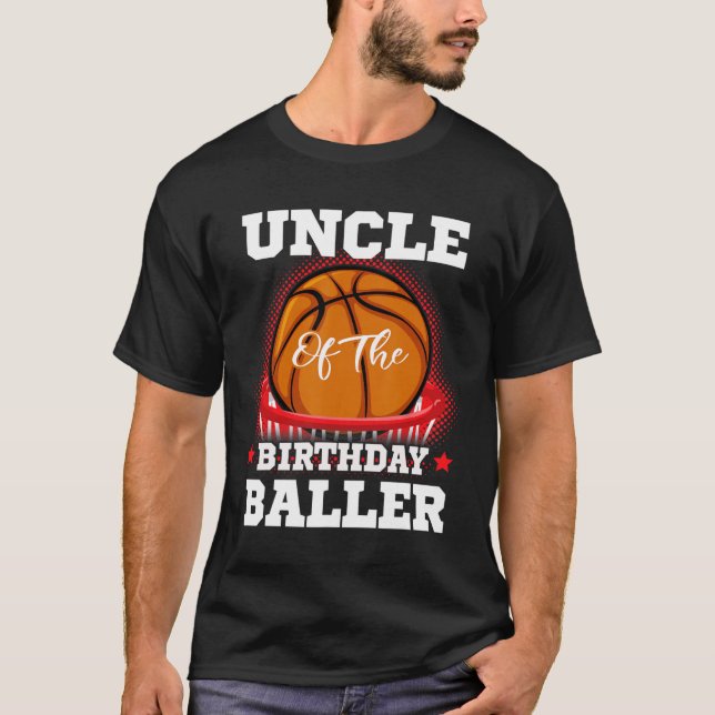 Camiseta Parabéns do tio Boy Family Baller por dia (Frente)