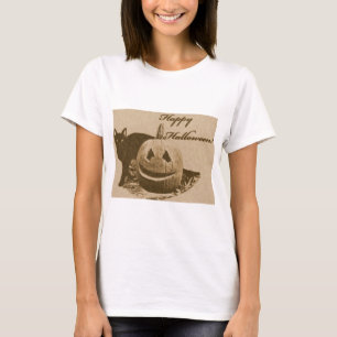 Camiseta Parabéns Feliz Dia das Bruxas