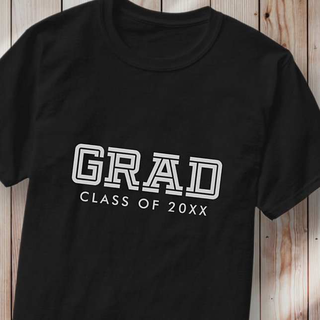 Camiseta Parabéns Formando Foto de Pré-Disquete Simples Mod (Criador carregado)