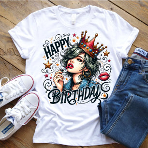 Camiseta Parabéns, garota T-Shirt